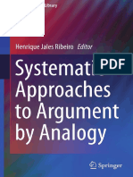 Henrique Jales Ribeiro (Eds.) - Systematic Approaches To Argument by Analogy-Springer (2014) PDF