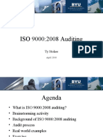 ISO 9000-2008 Auditing