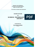 Science, Technology and Society: Course Outline IN