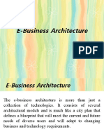 E-Business Architecture