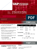 Tema 06 Flujo de Fluidos y La Ecuacion de Continuidad y Tubos y Tuberias Ingeniería Civil 2019 PDF