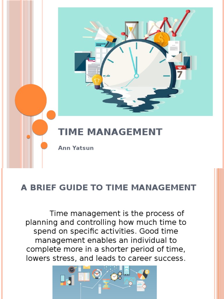 time management pdf presentation