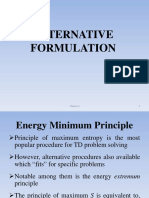 5. Alternative Formulation