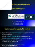 Eucast: and Susceptibility Testing Europe and Beyond