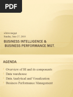 Business Intelligence & Business Performance Mgt.: อภิชาต ชมภูนุช Sunday, June 27, 2010