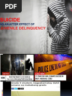 Suicide: Juvenile Delinquency