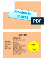 Syarat Penarikan Sampel PDF