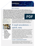 9 Email Newsletter