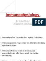 Immunophysiology: DR: Omer Eltahir Registrar of Pathology