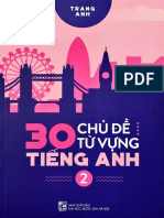 30 chủ đề tiếng anh tập 2 bản 2019 -Cô Trang Anh PDF