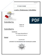 Effective Preventive Maintenance Scheduling Through Machine Criticality Analysis