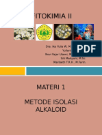 1 Metode Isolasi Alkaloid