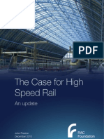 The Case For High Speed Rail - An Update