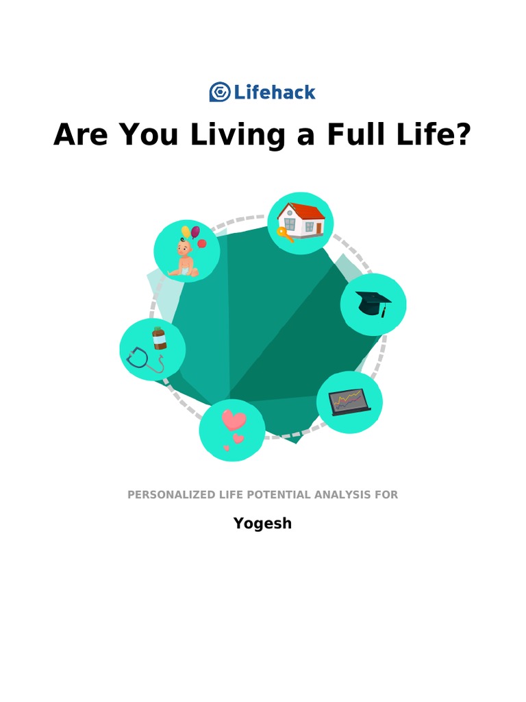 Are You Living A Full Life Yogesh Self Control Self Improvement