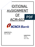 SK Acm 603 Additional Assignment
