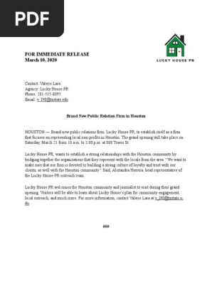 Press Release