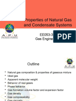 2 - Properties of Natural Gas and Condensate Syetems