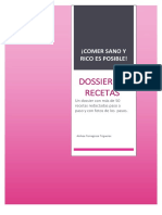 Dossier Recetas 2018 PDF