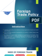 Foreign Trade Policy