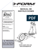 Manual Elíptica