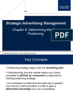 Strategic Advertising Management: Chapter 8: Determining The Best Positioning