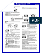 QW - 5081 - Casio PDF