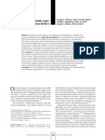 Curing Efficiency of Visible Light - and Dual-Cured Denture Reliners