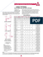 Cable Fittings: Available in Bulk or Factory Applied