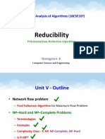 Design and Analysis of Algorithms (18CSE107