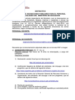 Instructivo Solicitud de Pago de Asignacio0nes Familiares Personal Ministerio de Educación