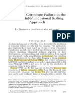 Predicting Corporate Failure in UK - Multidimensional Scaling Approach - Neophytou - 2004 PDF