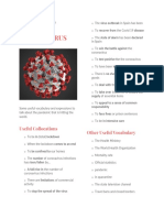 Coronavirus vocabulary and expressions for discussing the pandemic in Spain