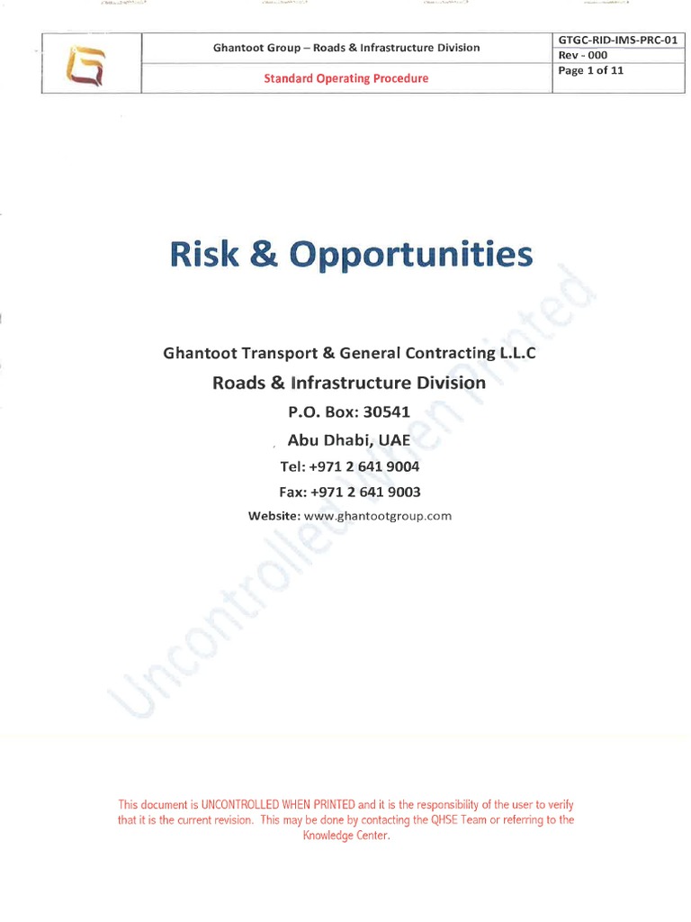 Procedures (Official) | PDF