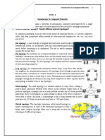 Unit - I Introduction To Computer Networks: and Hybrid