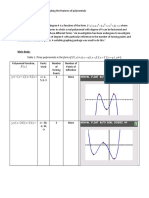 P (X) A X BX CX DX +e A, B, C, D E: Table 1: Three Polynomials in The Form of