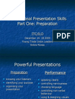 AA Professional Presentation Skills 2009