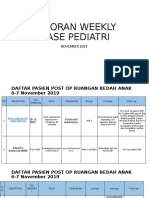 WEEKLY STASE PEDIATRI NOVEMBER 2019