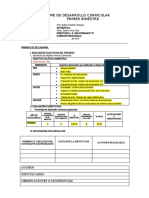 Modelo de Informes Bimestrales