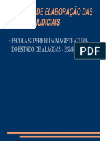 ELABORAÇÃO DE DECISÕES JUDICAIS PROF. GUSTAVO SOUZA LIMA