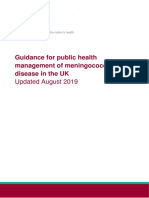 PHE Meningo Disease Guideline