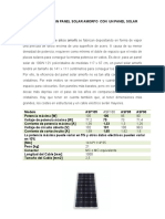 Panel Solar Amorfo Con Un Panel Solar Monocristalino