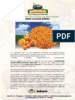 DRIED GOLDEN BERRIES NUTRITION FACTS