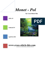 Cross Stitch This Monet Pol Ledent
