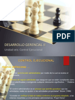 6 DG II CONTROL EJECUCIONAL Julio 2018