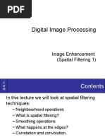 Digital Image Processing: Image Enhancement (Spatial Filtering 1)