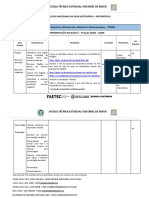 Trilha de Aprendizagem - 1a Série (Eletrônica, Eletrotécnica, Mecânica e Eletromecânica)