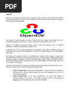 Opencv: Object Classification - in The Object Classification, We Train A Model On A Dataset of