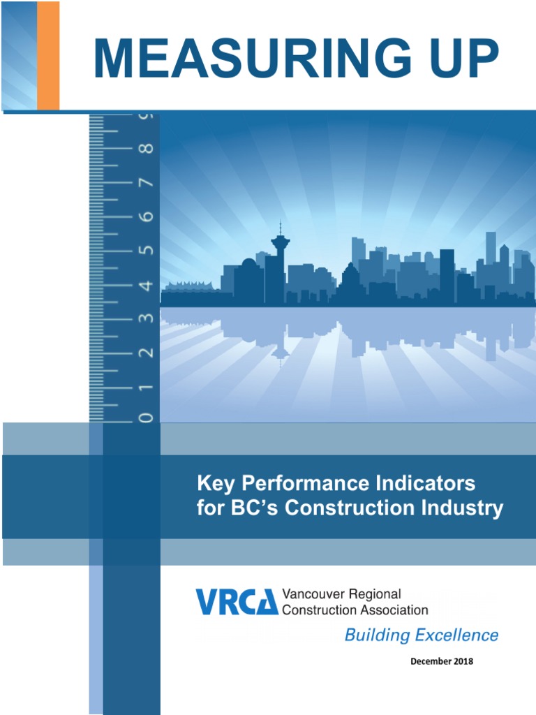 Construction Industry KPI Report FINAL PDF Performance Indicator