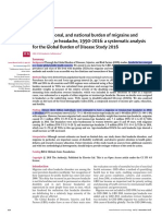 Global Burden Migraine Stovner2018 PDF