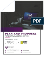 Plan and Proposal: For Digital Marketing Services